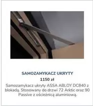 SAMOZAMYKACZ UKRYTY