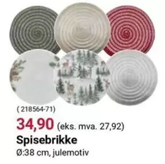Spisebrikke (218564-71)