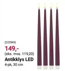 Antikklys LED (222969)