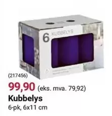 Kubbelys 6-pk