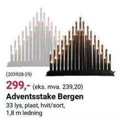 Bergen - Adventsstake  (203928-29)