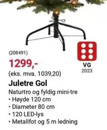 Juletre - Juletræ Gol (208491)