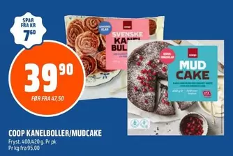KANELBOLLER/MUDSCAKE