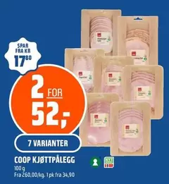 COOP KJØTT PÅLEGG