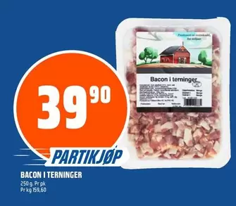 Bacon i terninger