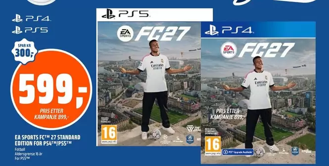 FC 27 Standard Edition for PS4/PS5