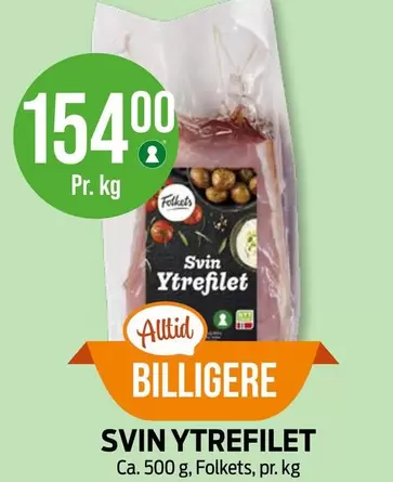 Svin Ytrefilet