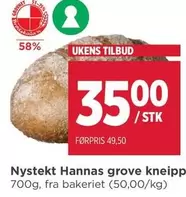 Nystekt Hannas grove kneipp