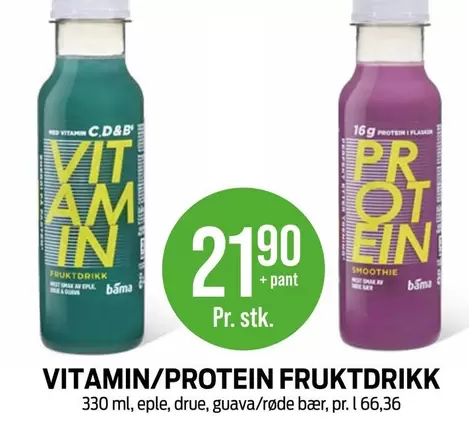 Protein - VITAMIN/PROTEIN FRUKTDRINK