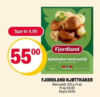 Norsk - Kjøttkaker med surkål