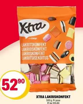 XTRA LAKRISKONFEKT