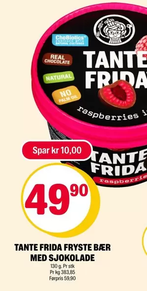 No - FRYSTE BÆR MED SJOKOLADE