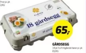 18 gårds egg