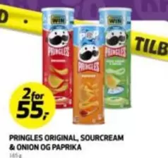 Gp - PRINGLES ORIGINAL, SOURCREAM & ONION OG PAPRIKA