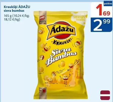 Kraukšķīgi ĀDAŽU siera bumbas