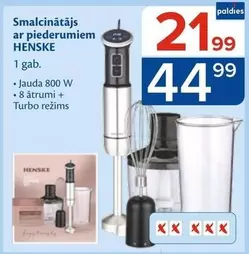 Smalkcinātājs ar piederumiem