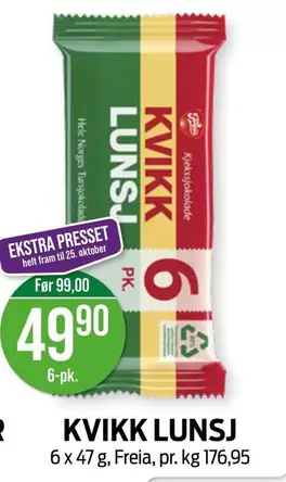 Fram - LUNSJ KVIKK