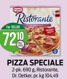 PIZZA SPECIALE