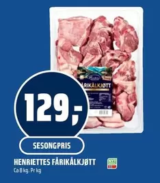 HENRIETTES FÅRIKÅLKJØTT