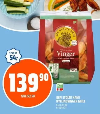 Kyllingvinger Grill