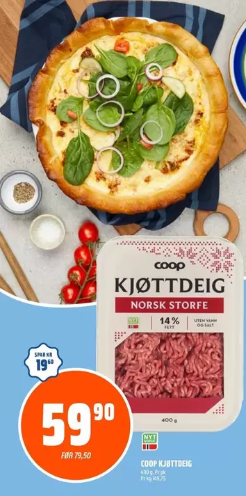Norsk - KJØTTDEIG NORSK STORFE