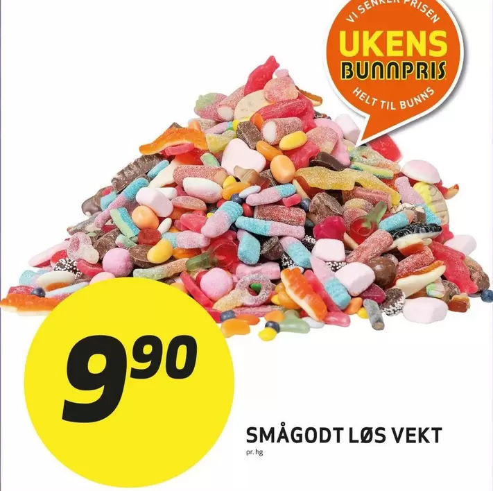 Smågodt Løs Vekt