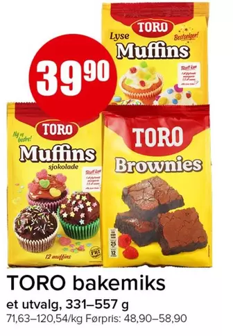 Muffins, Brownies