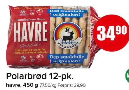 Polarbrød Havre