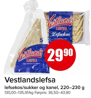 Vestlandslefsa