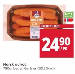 Norsk -  gulrot