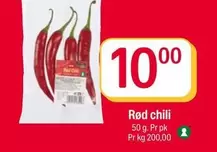 Chili - Rød chili