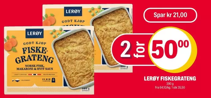 Norsk - FISKE GRATENG