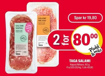 Napoli - TAGA SALAMI /Milano