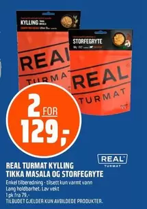Tikka Masala - REAL TURMAT KYLLING TIKKA MASALA OG STORFEGRYTE