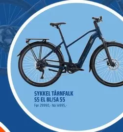 SYKKEL T
RNFALK 55 EL BL/SA 55