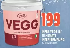 VEGG INTERIOR AKRYLMALING