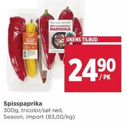 Spisspaprika