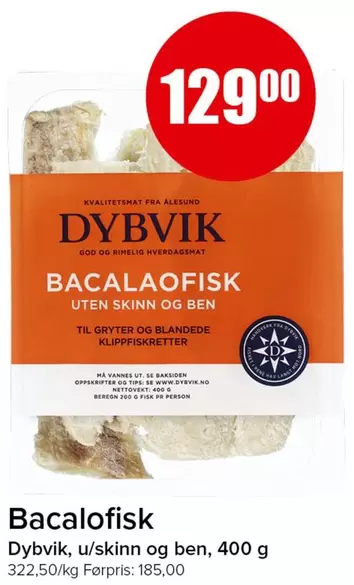 Ma - Bacalaofisk