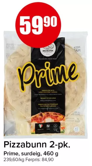 Pizzabunn 2-pk.