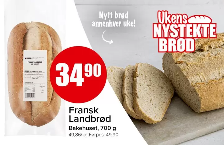 Fransk Landbrød