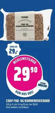 FRØ- OG KORNKNEKKEBRØD