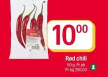 Chili - Rød chili