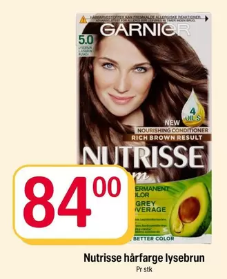 Color - Nutrisse Hårfarge Lysebrun