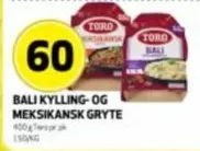 Bali - BALI KYLLING- OG MEKSIKANSK GRYTE