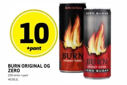 Drink - BURN ORIGINAL OG ZERO