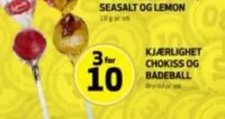 SEASALT OG LEMON, KJÆRLIGHET CHOKISS OG BADEBALL