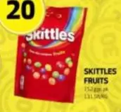 Skittles Fruits