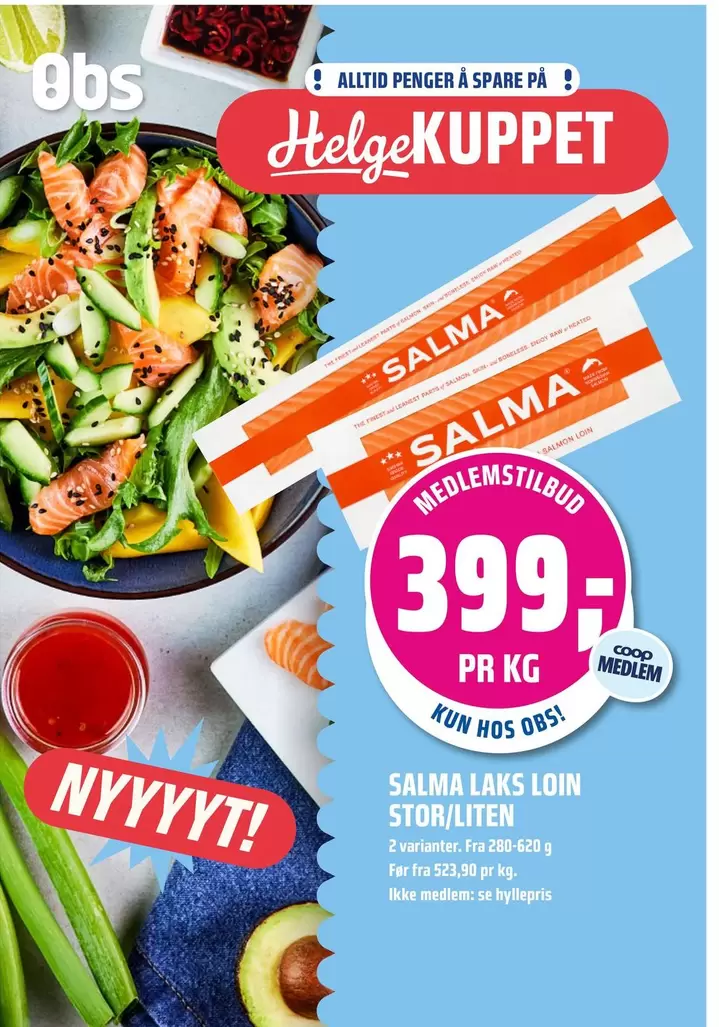 SALMA LAKS LOIN STOR-LITEN