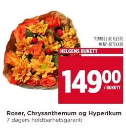 Roser - Helgens Bukett