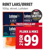 Mat - RØKT LAKS/ØRRET